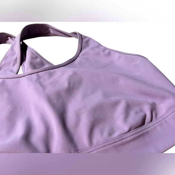 Ideology Women's Lavender Sports Bra, size 1X - Picture 6 of 9